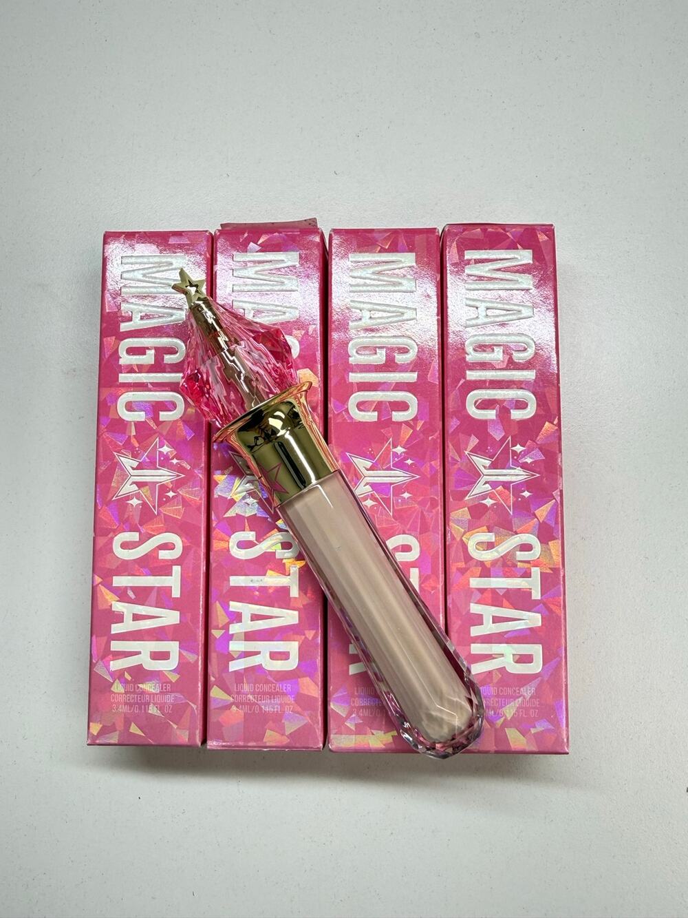 C10 Bundle of 4 Jeffree Star Magic Star Full Pigment Concealer in Shade C10